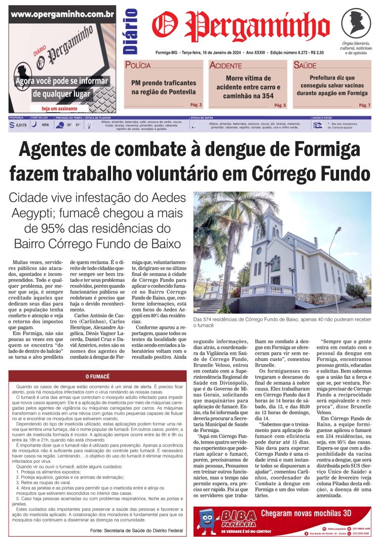 O Pergaminho 16/01/2024
