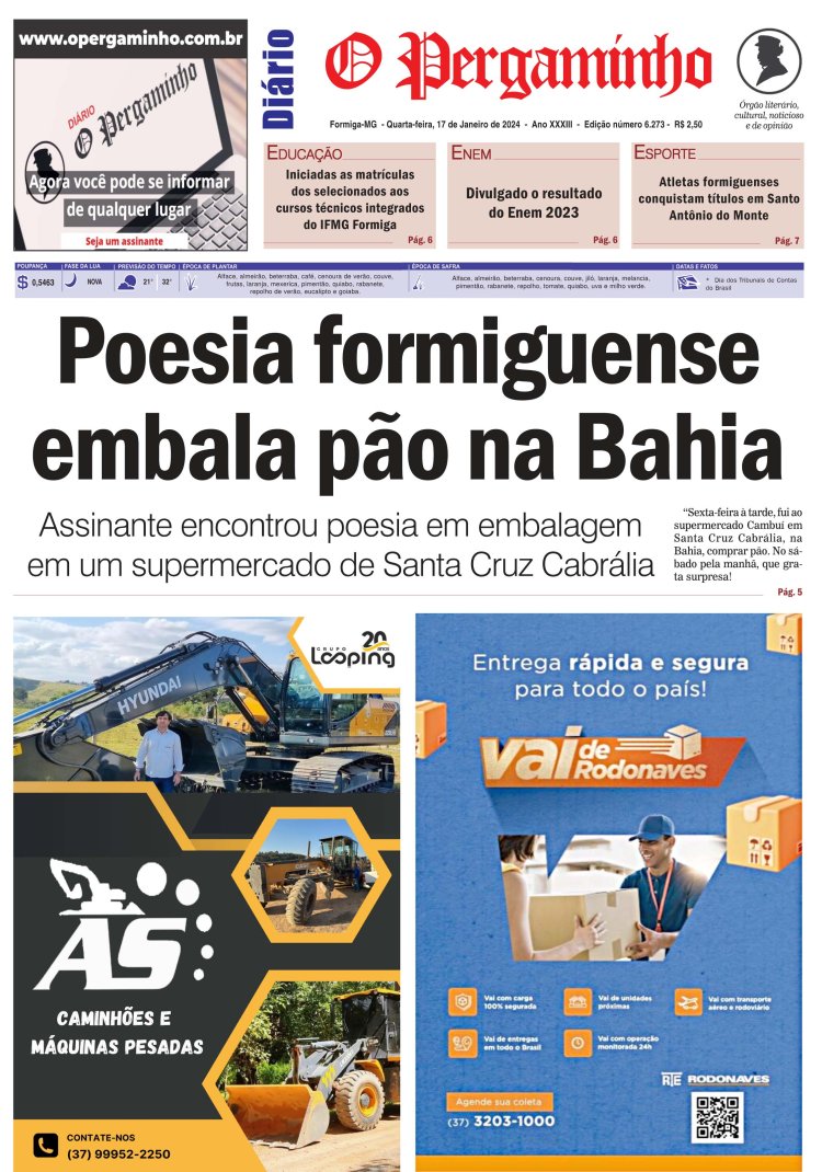 O Pergaminho 17/01/2024