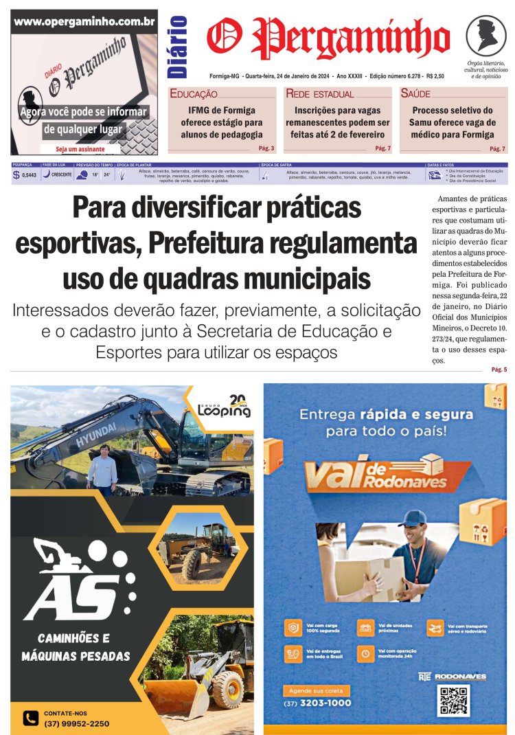 O Pergaminho 24/01/2024