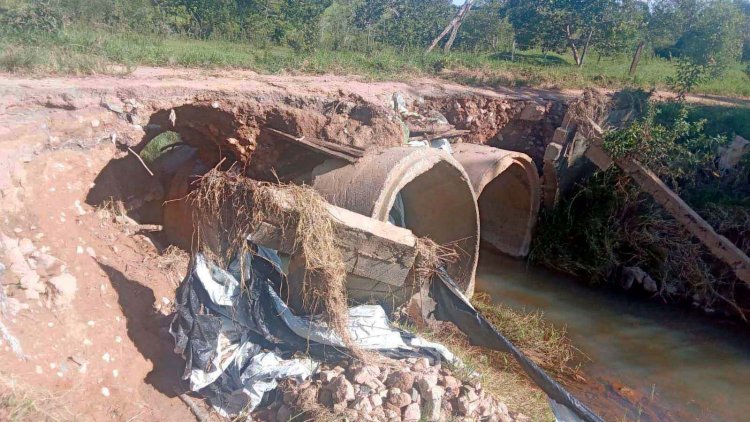 Córrego da Areia: Acesso à comunidade está temporariamente interditado