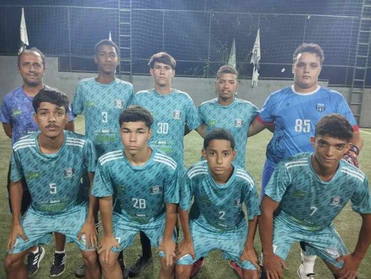 Pains: Campeonato de Futebol - categoria Sub 16