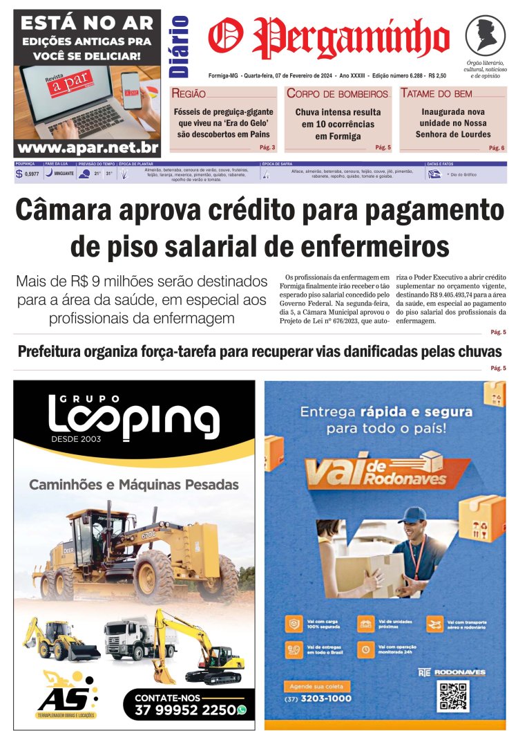 O Pergaminho 07/02/2024