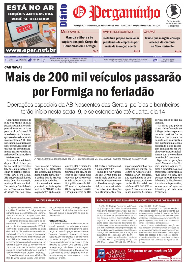 O Pergaminho 08/02/2024