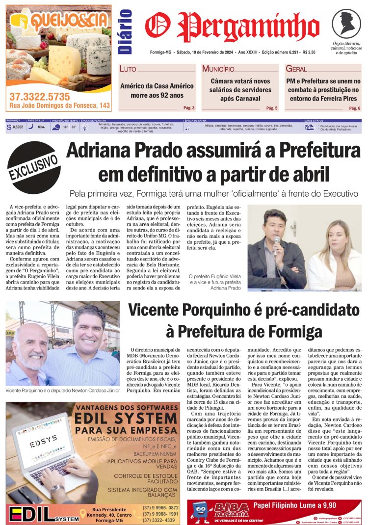 O Pergaminho 10/02/2023