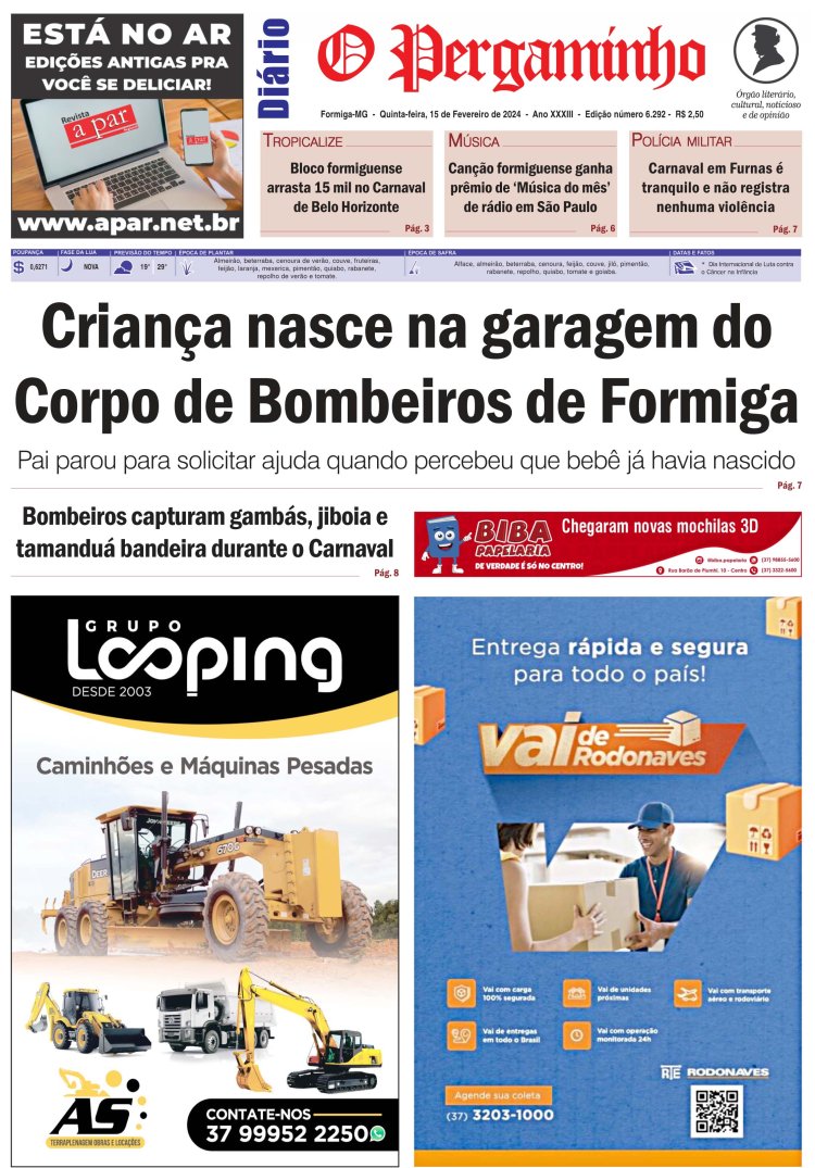 O Pergaminho 15/02/2024