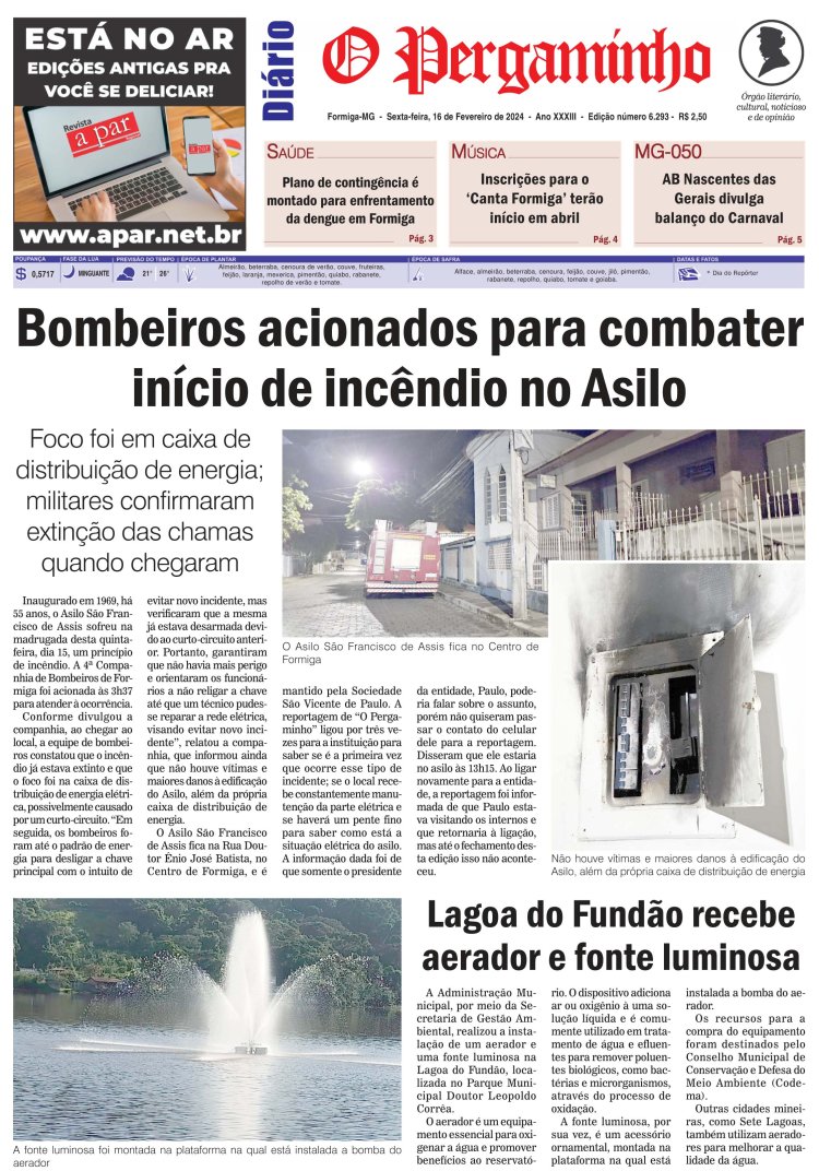 O Pergaminho 16/02/2024