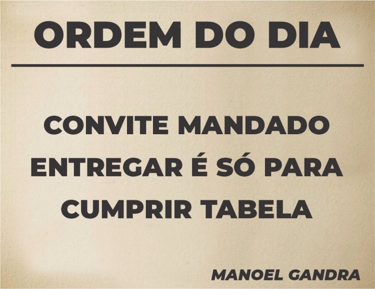 Ordem do Dia - Pergaminho