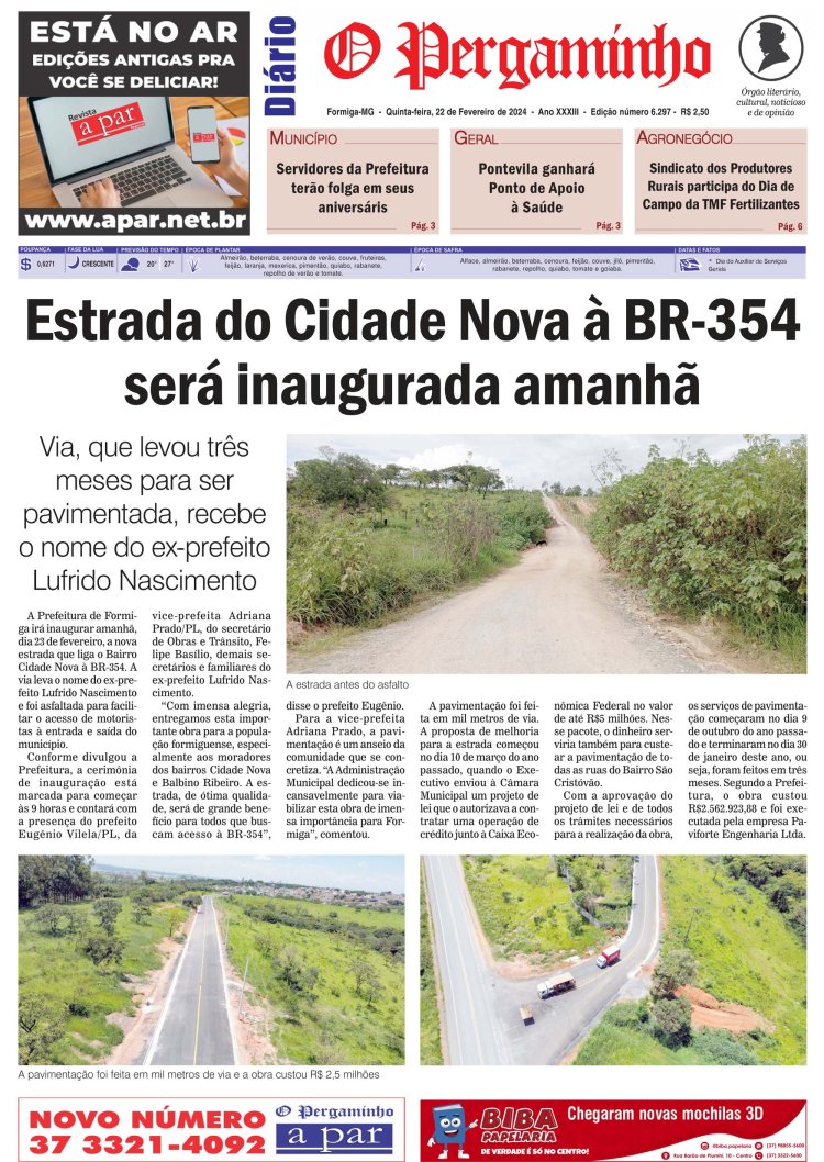 O Pergaminho 22/02/2024