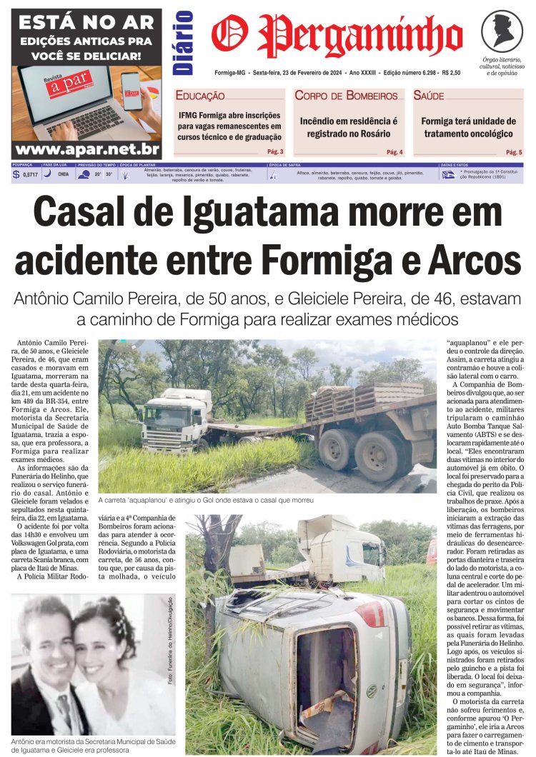 O Pergaminho 23/02/2024