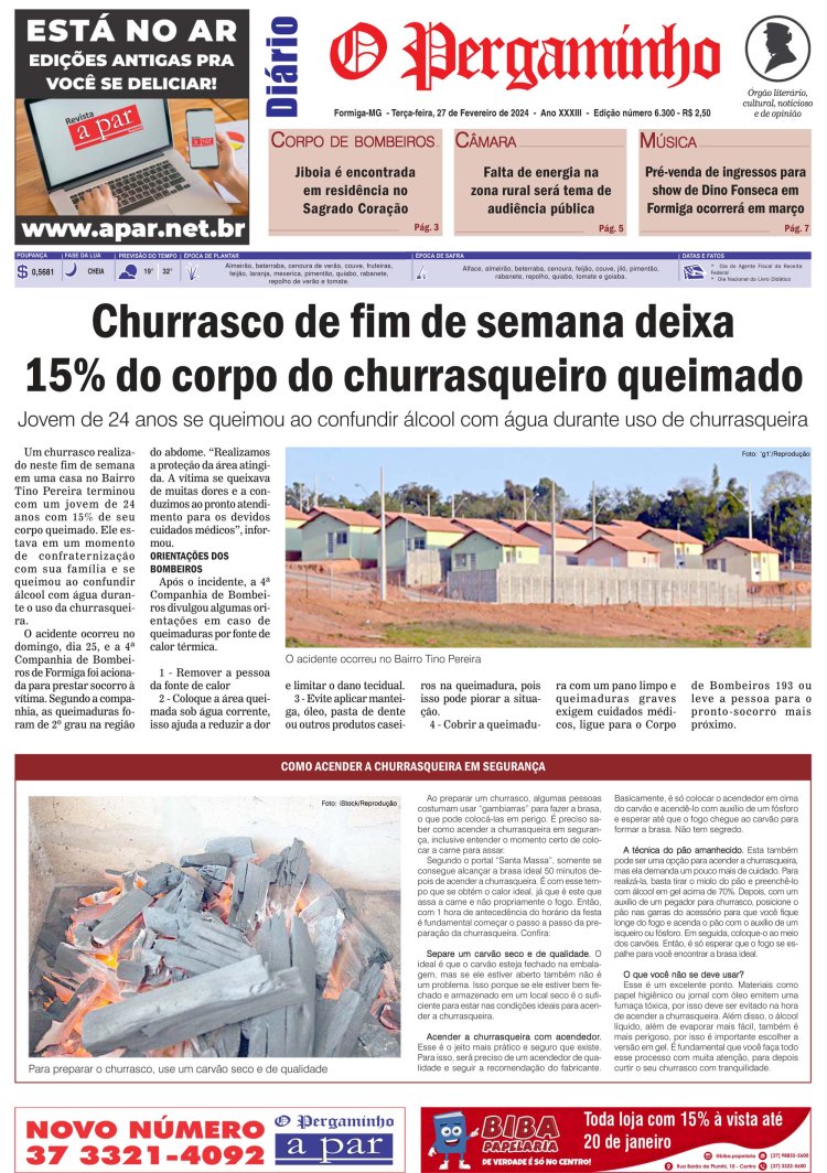 O Pergaminho 27/02/2024