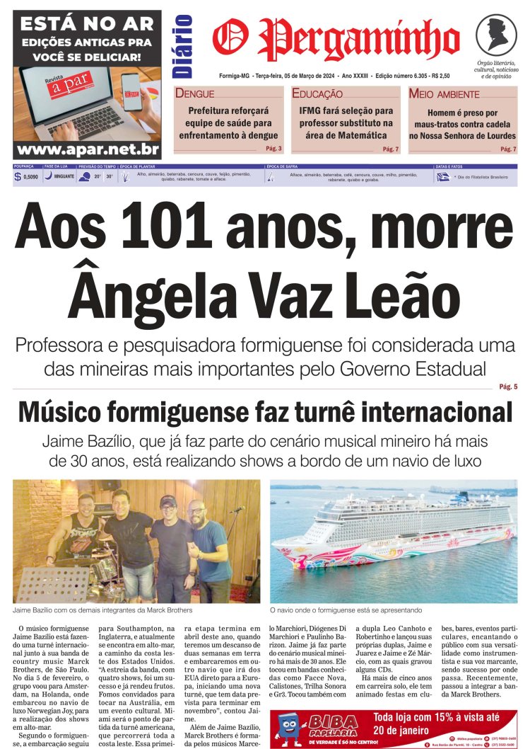 O Pergaminho 05/03/2024