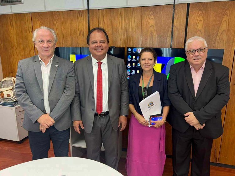 Pains: Em Brasília, prefeito solicita imóveis da União para o Município