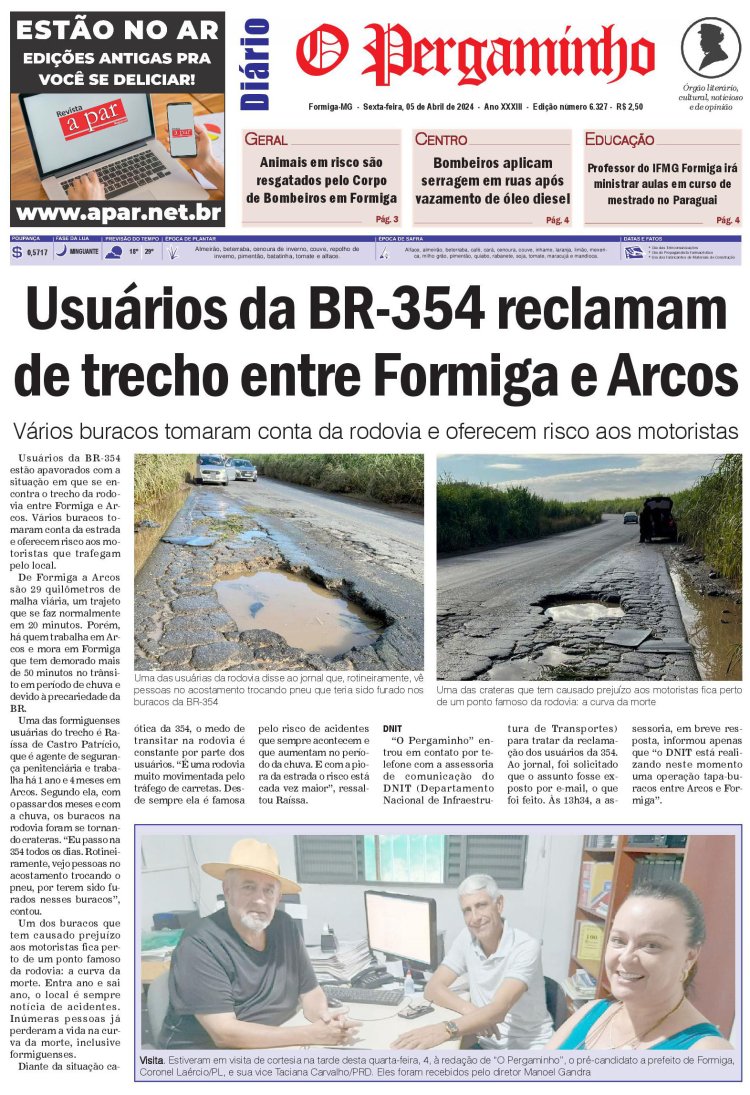 O Pergaminho 05/04/2024