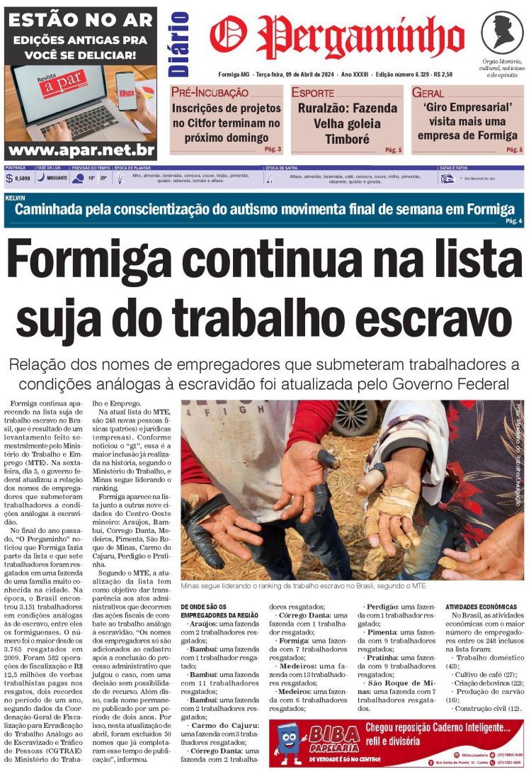 O Pergaminho 09/04/2024