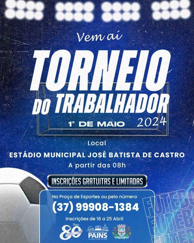 Pains: Torneio do Trabalhador