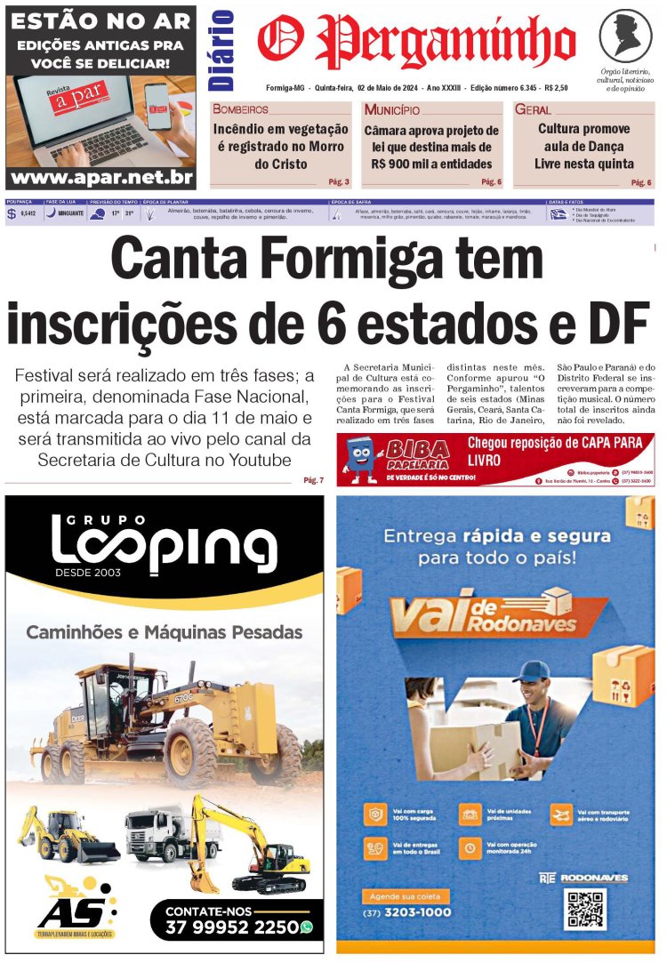 O Pergaminho 02/05/2024