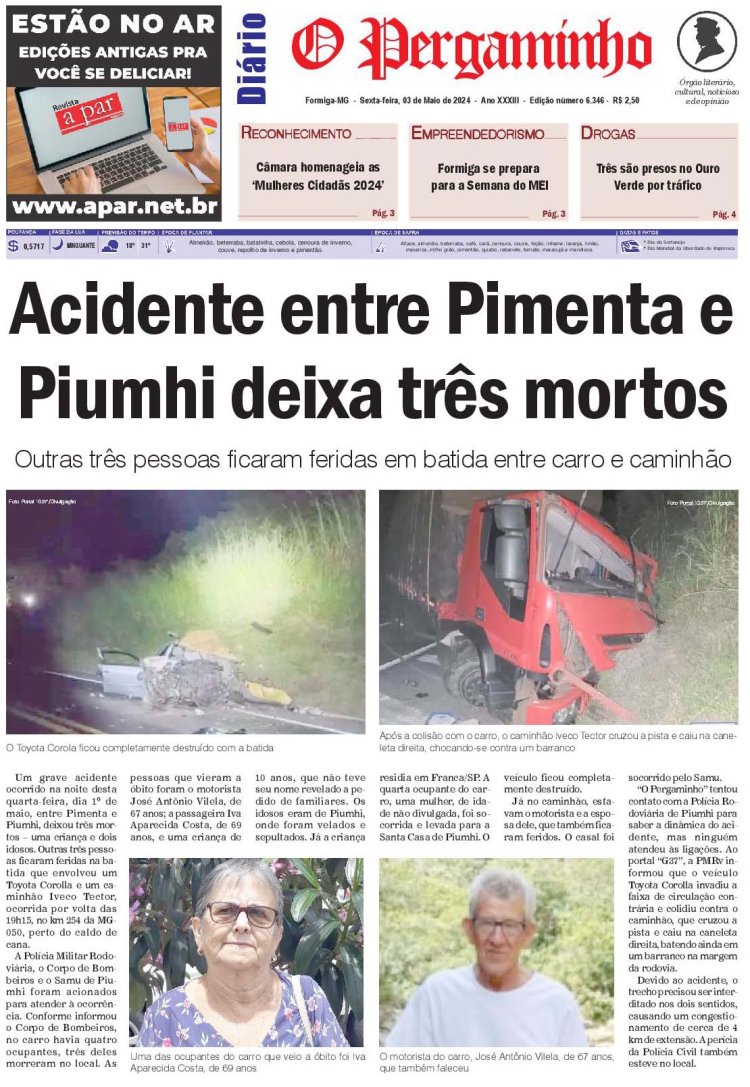 O Pergaminho 03/05/2024