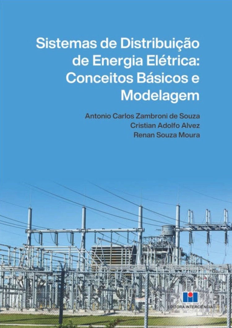 Professor do IFMG lança livro sobre sistemas de distribuição de energia elétrica
