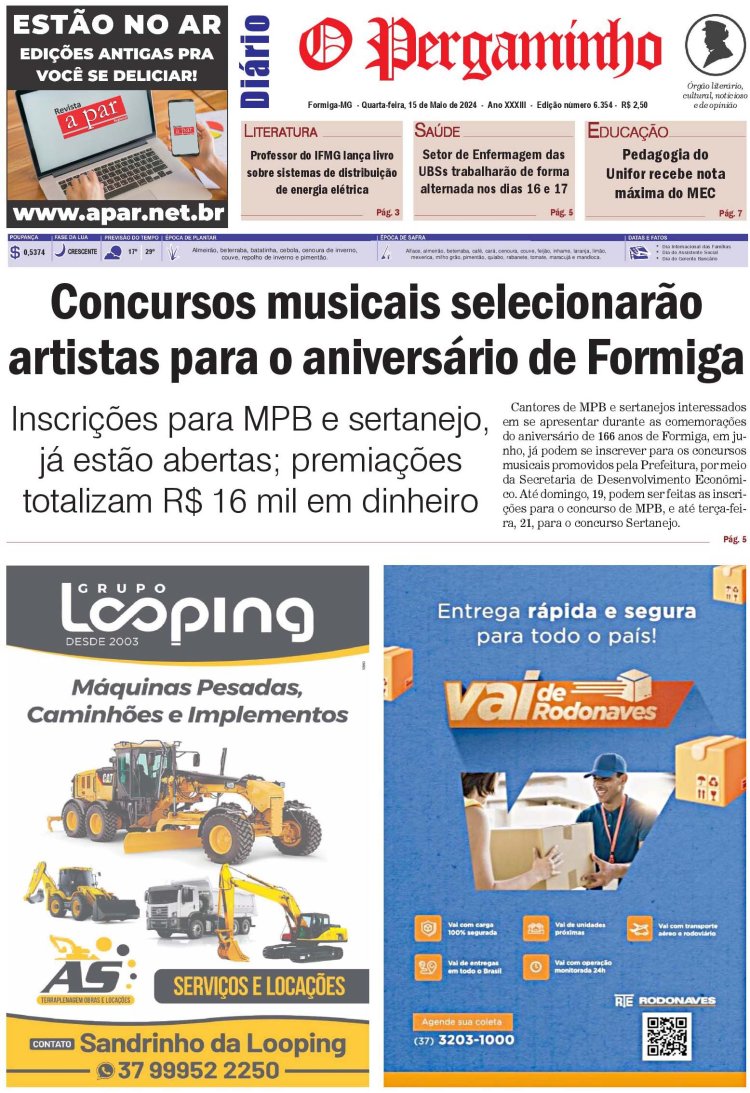 O Pergaminho 15/05/2024