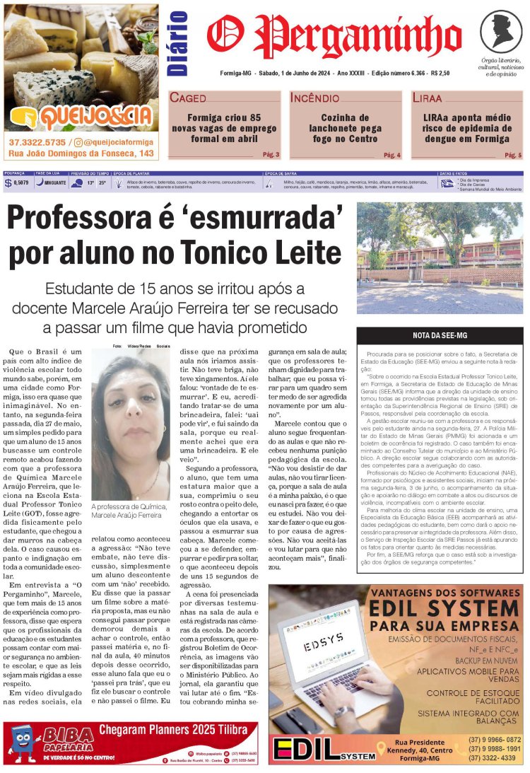 O Pergaminho 01/06/2024