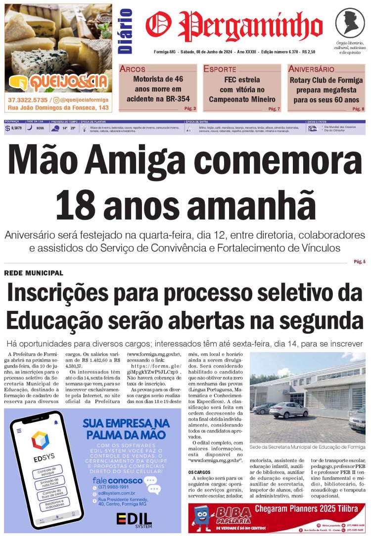 O Pergaminho 08/06/2024