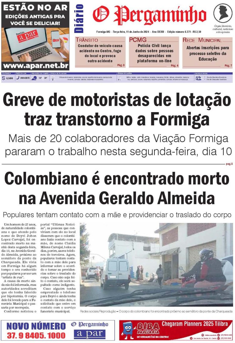 O Pergaminho 11/06/2024