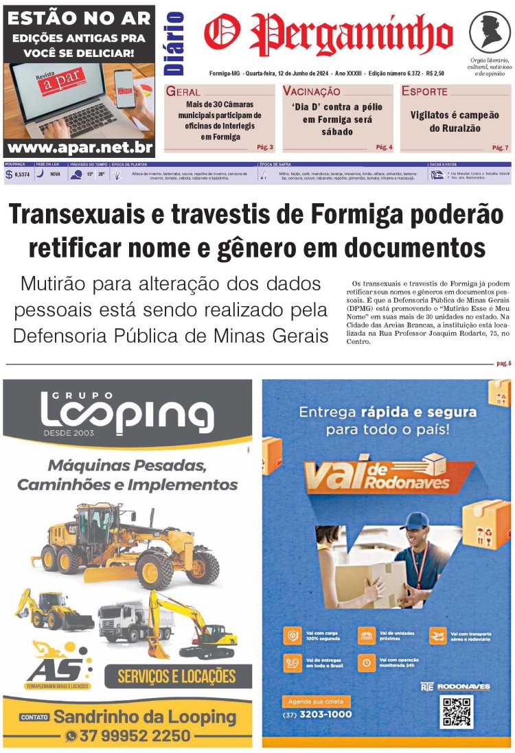 O Pergaminho 12/06/2024
