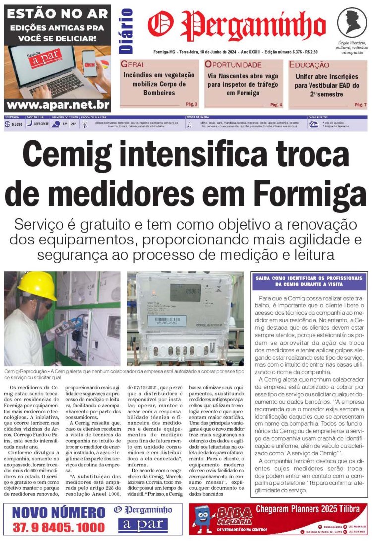 O Pergaminho 18/06/2024