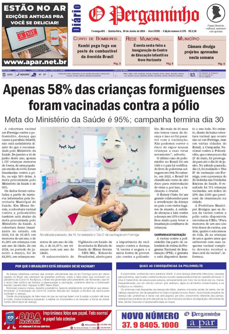O Pergaminho 20/06/2024