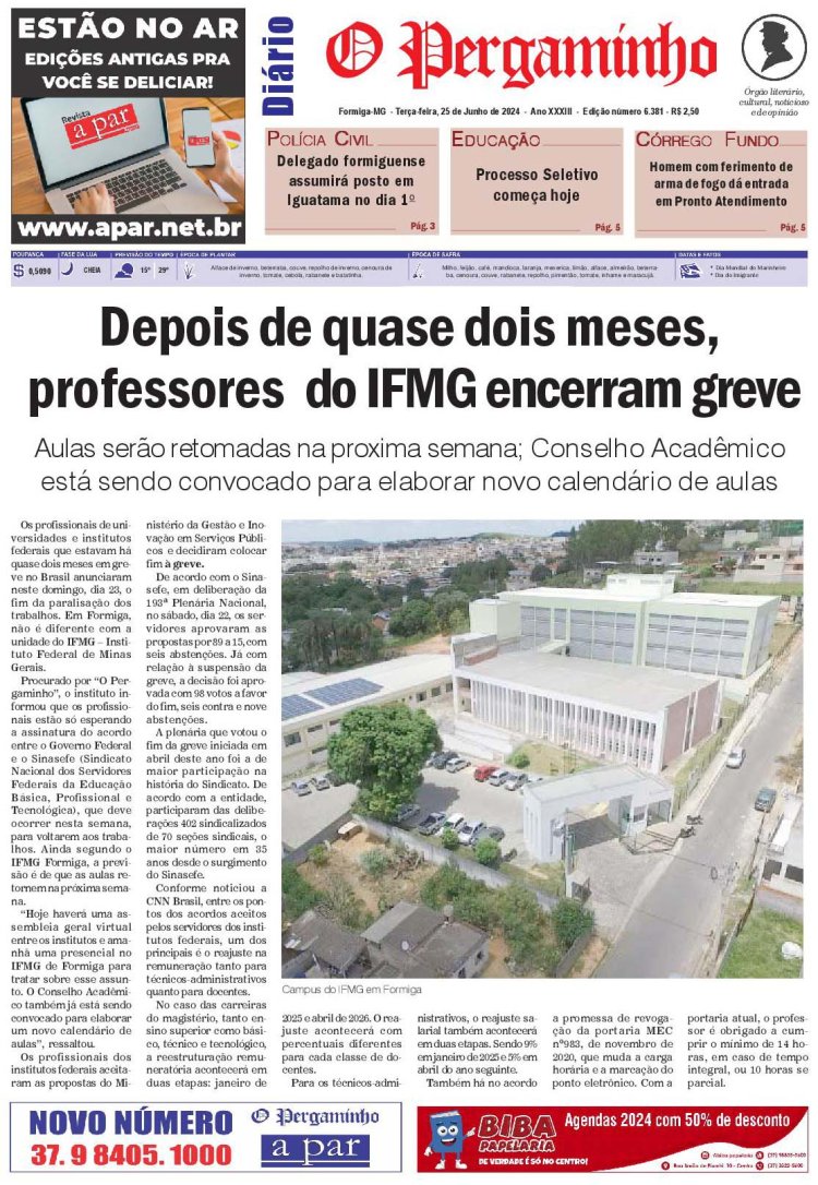 O Pergaminho 25/06/2024