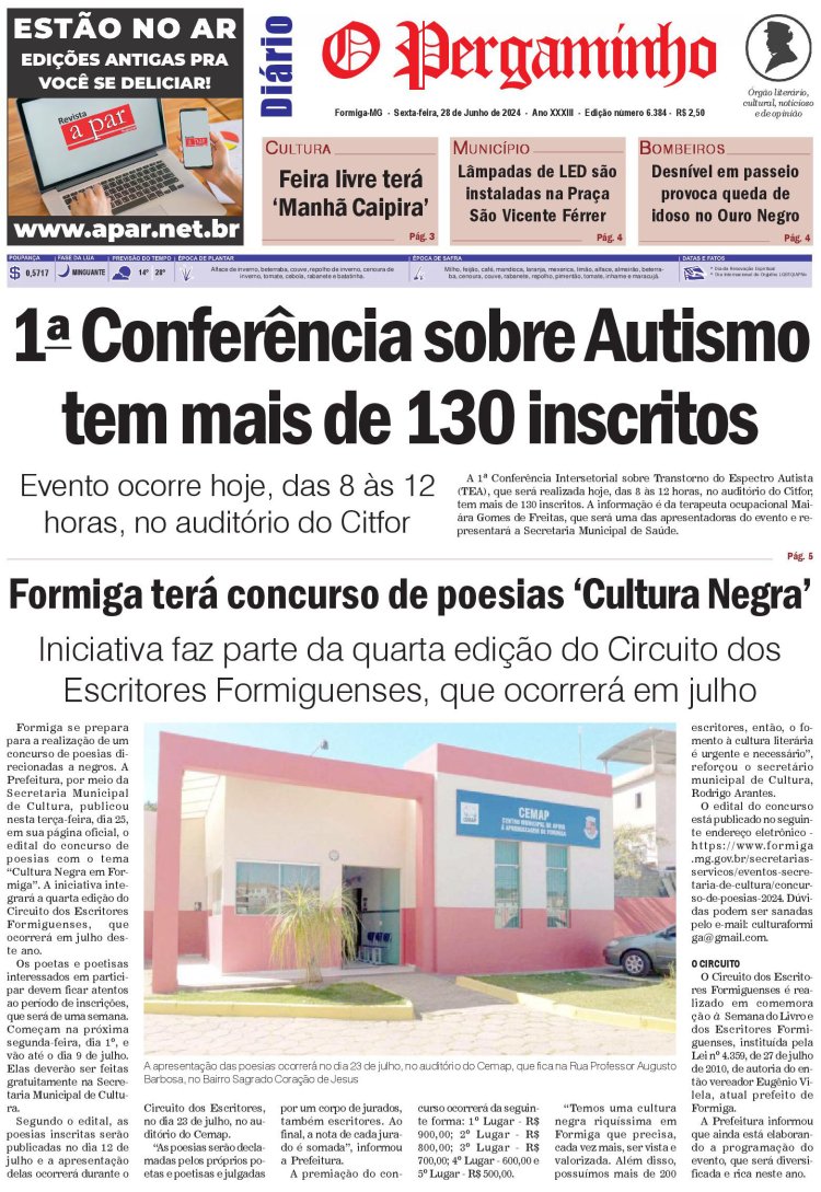 O Pergaminho 28/06/2024