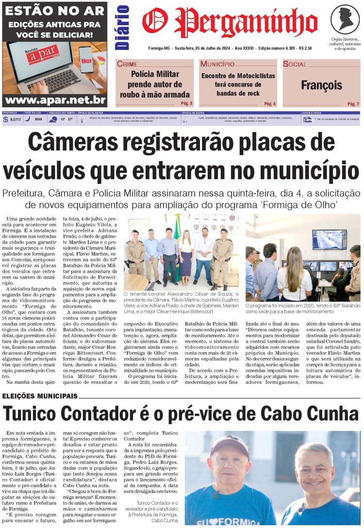 O Pergaminho 05/07/2024
