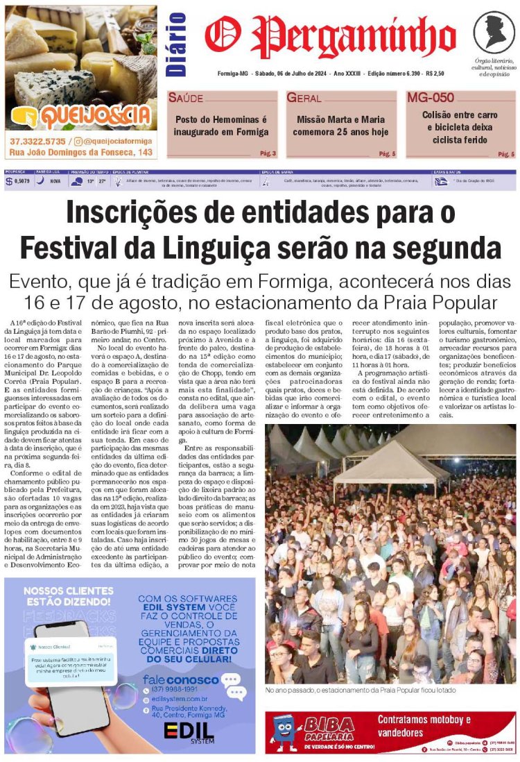 O Pergaminho 06/07/2024