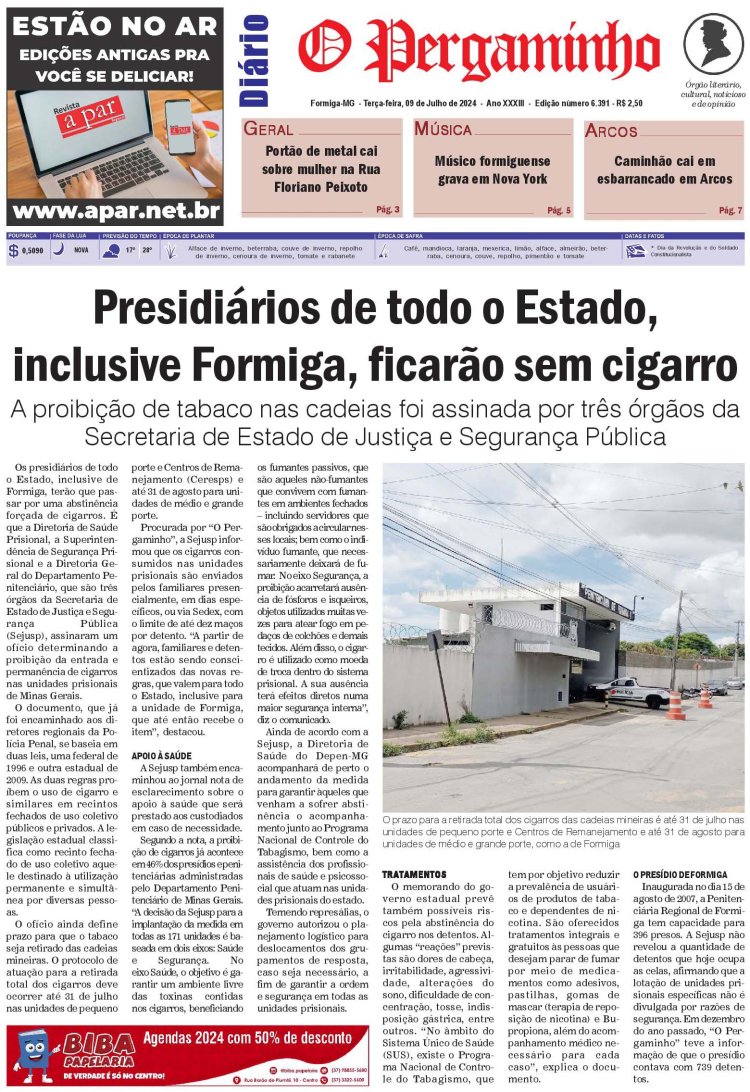 O Pergaminho 09/07/2024