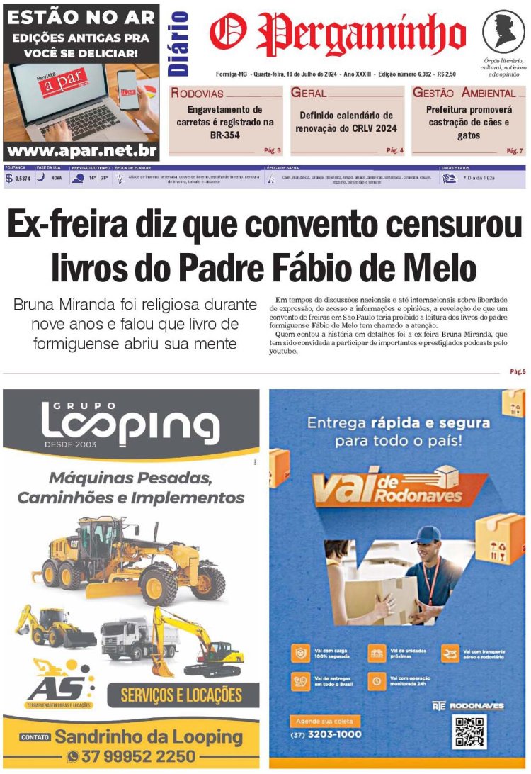 O Pergaminho 10/07/2024