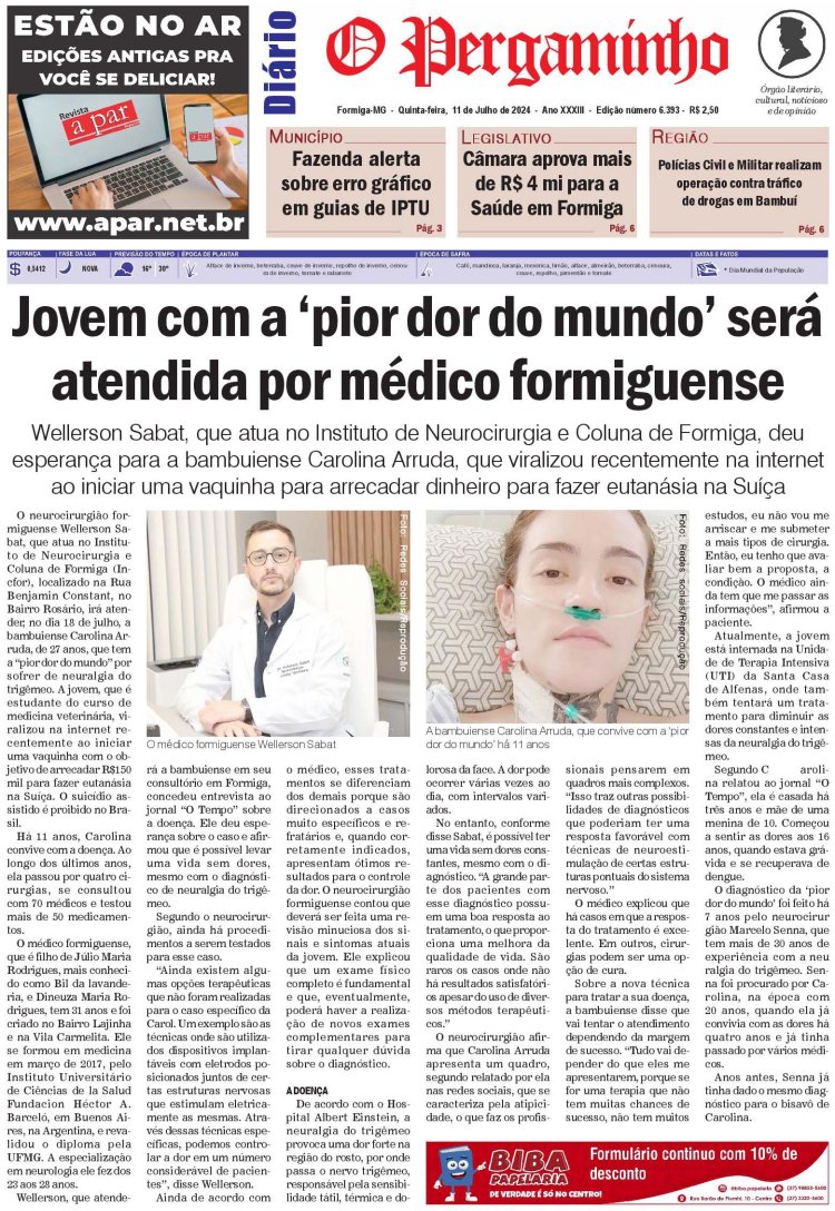 O Pergaminho 11/07/2024