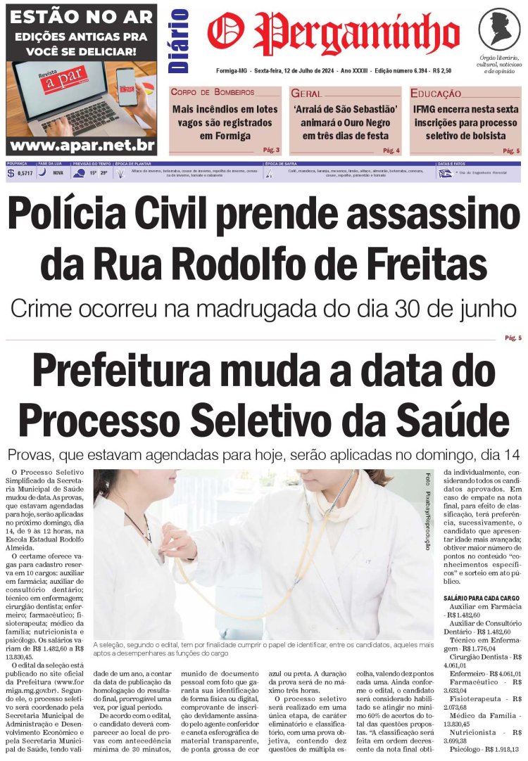 O Pergaminho 12/07/2024