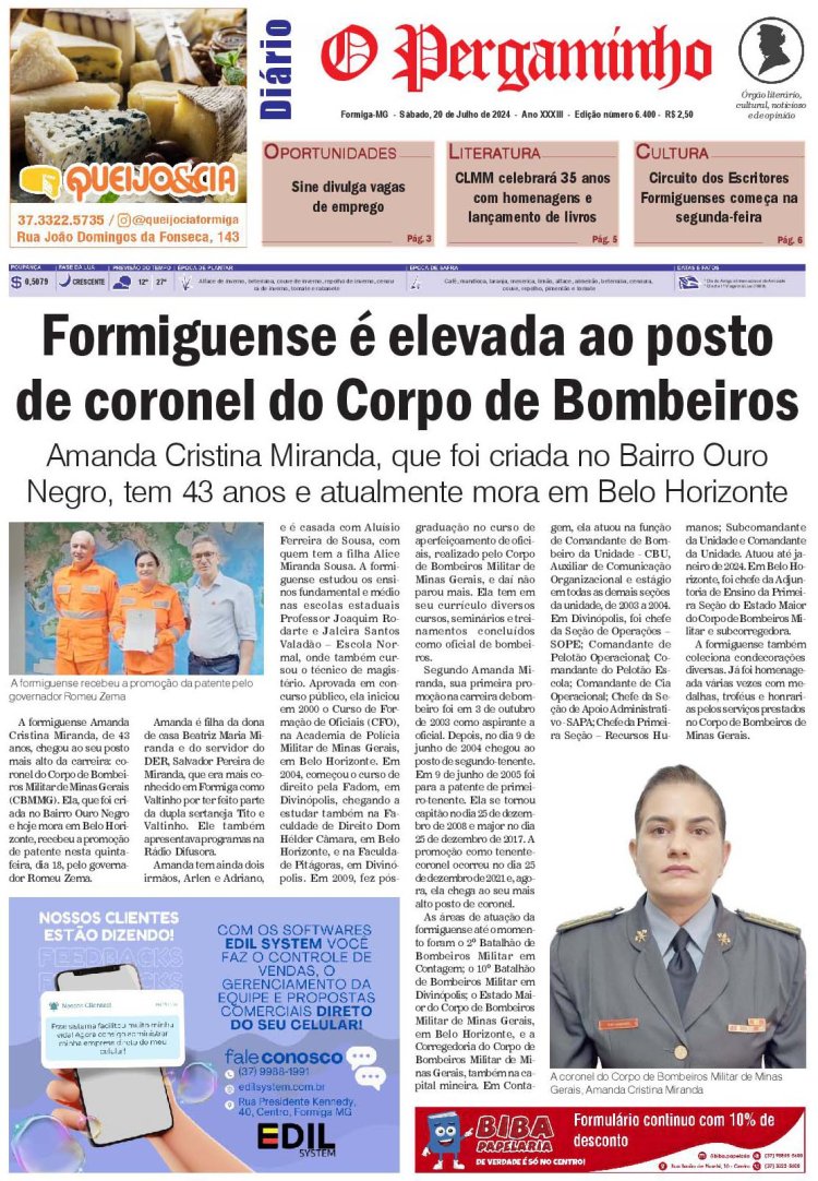 O Pergaminho 20/07/2024