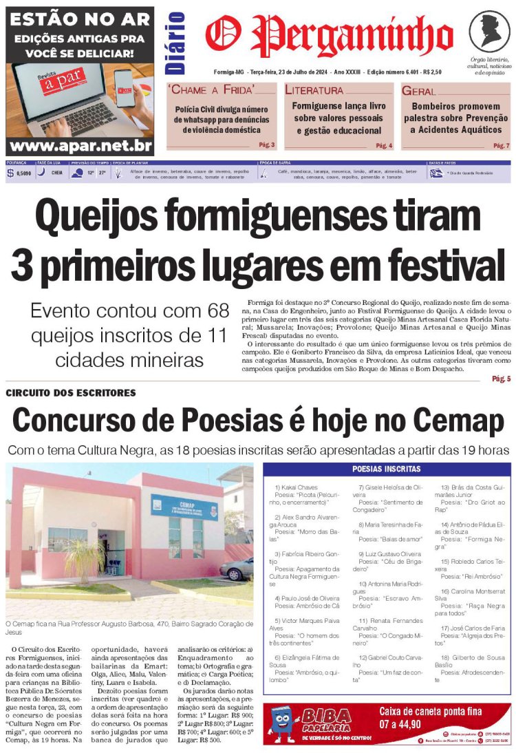 O Pergaminho 23/07/2024