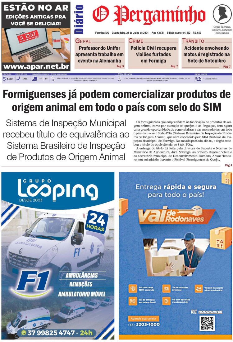 O Pergaminho 24/07/2024