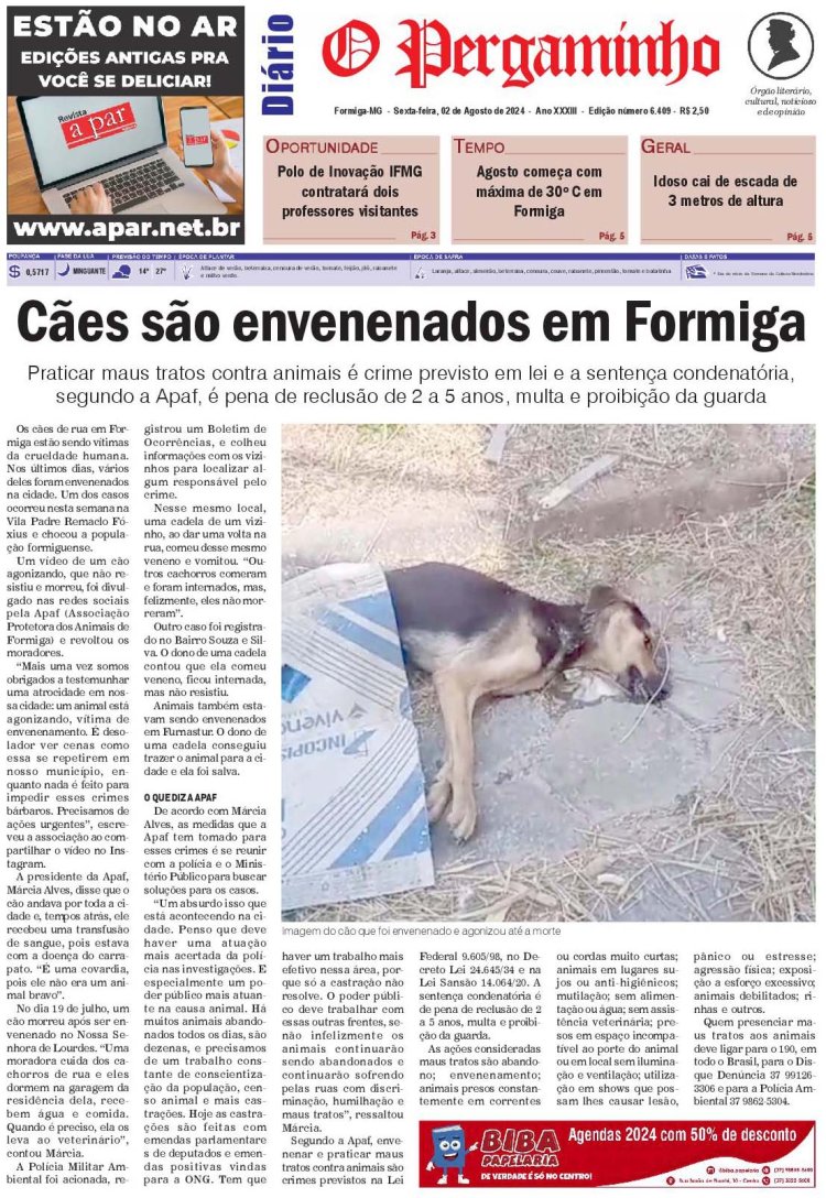 O Pergaminho 02/08/2024