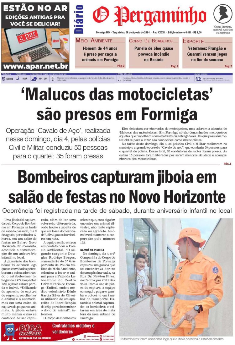 O Pergaminho 06/08/2024