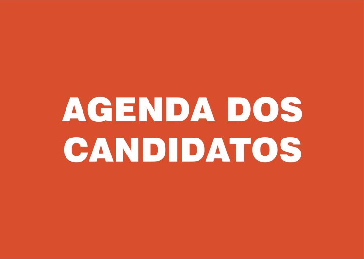 Agenda dos Candidatos