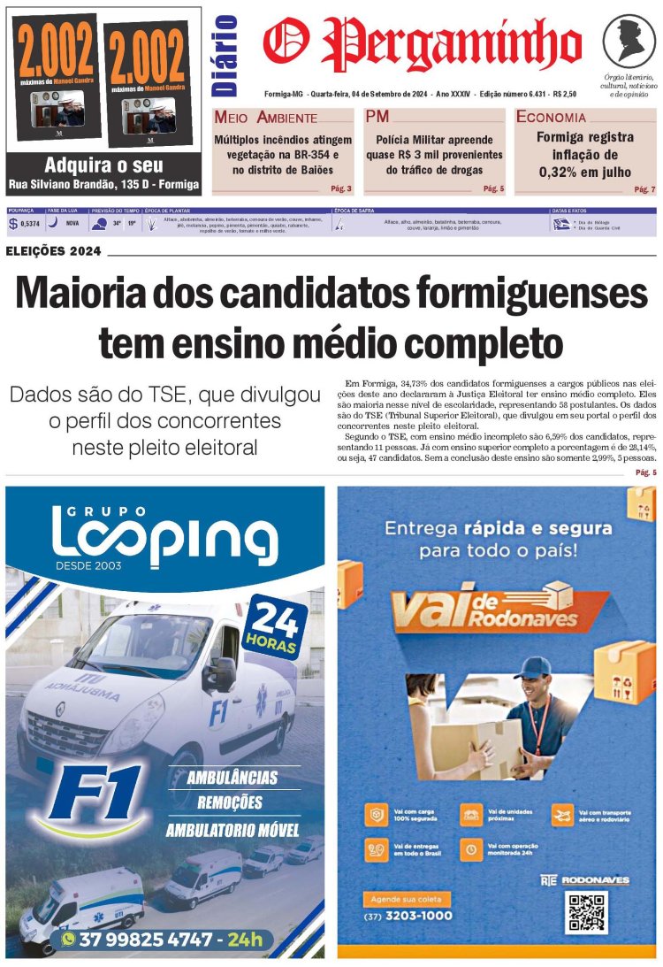 O Pergaminho 04/09/2024
