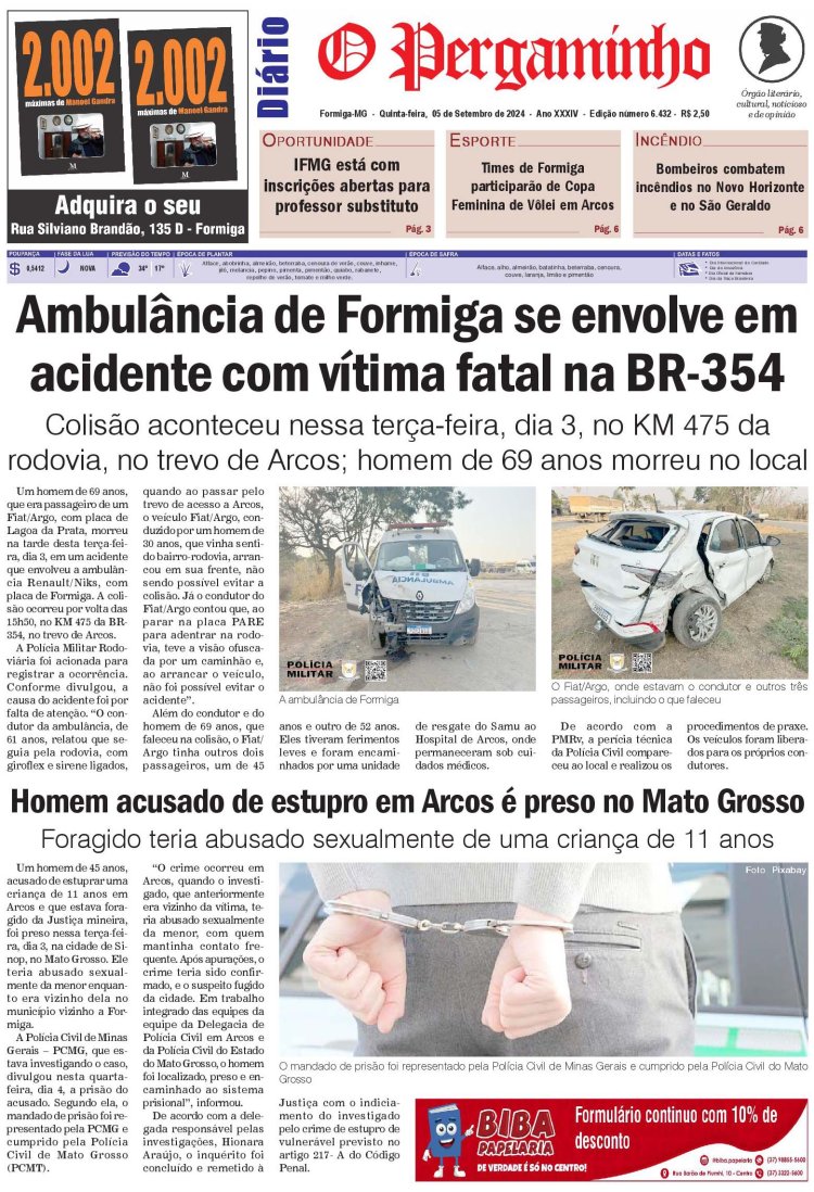 O Pergaminho 05/09/2024
