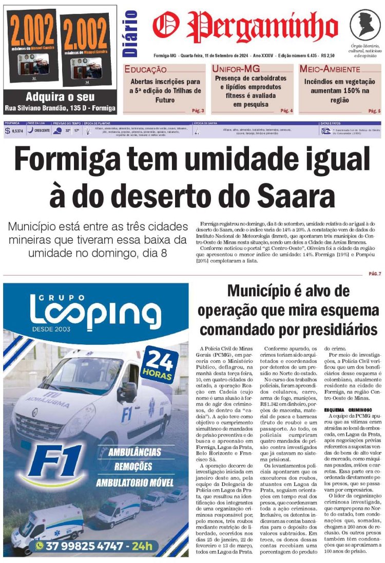 O Pergaminho 11/09/2024