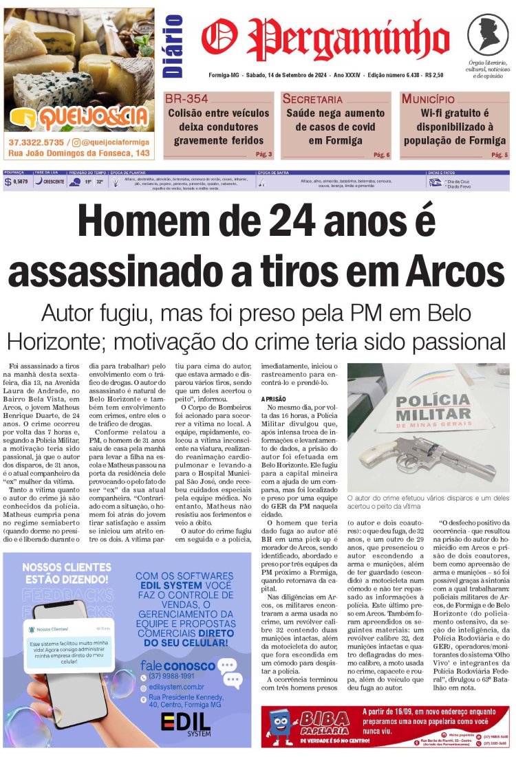O Pergaminho 14/09/2024
