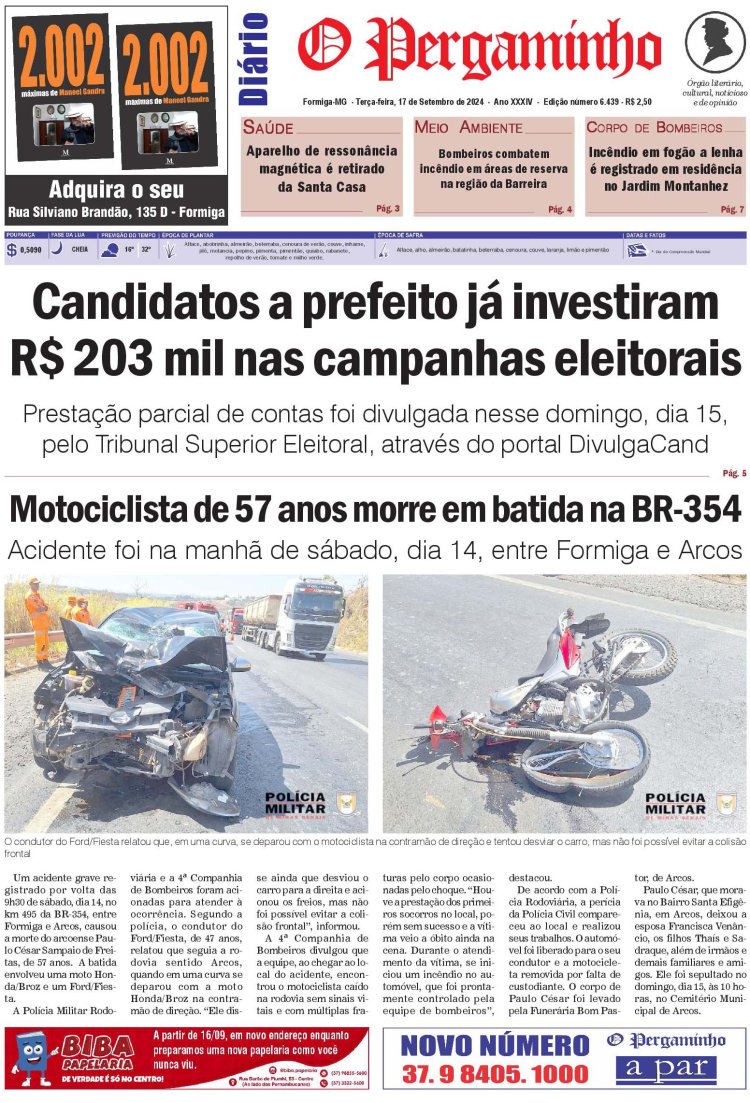 O Pergaminho 17/09/2024