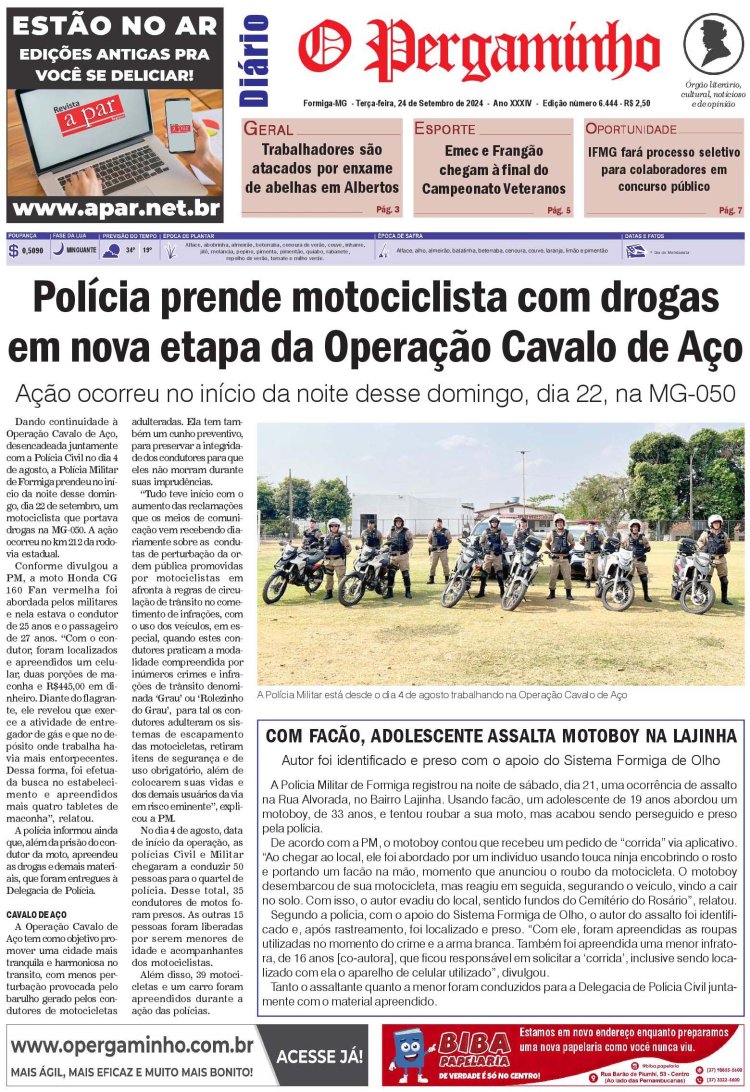 O Pergaminho 24/09/2024