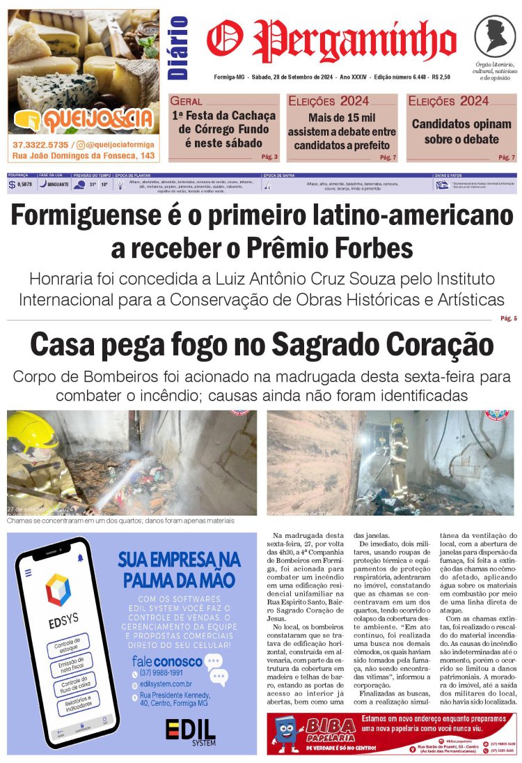 O Pergaminho 28/09/2024